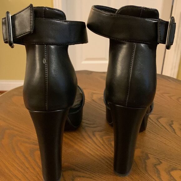 IDIFU 5 inch platform heels black size 8.5 - Picture 6 of 13
